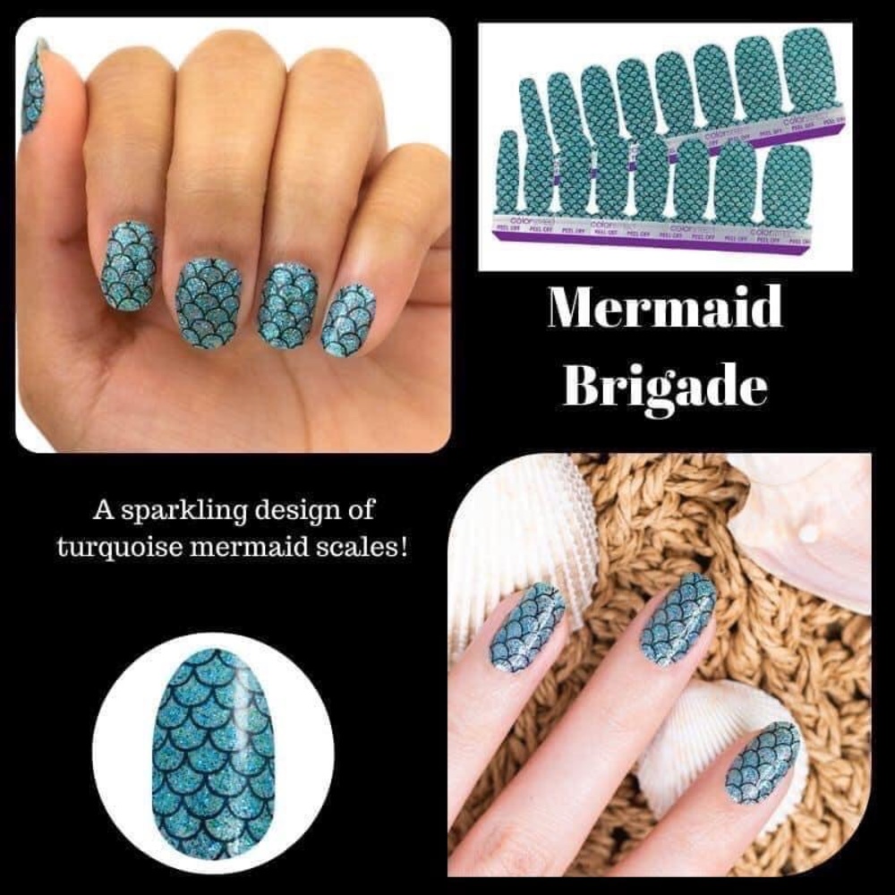 Retired Color Street Mermaid Brigade